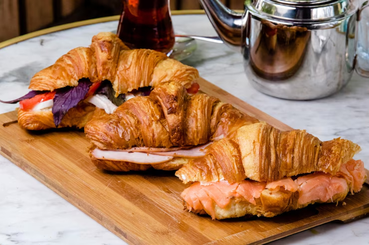 croissant jambon fromage