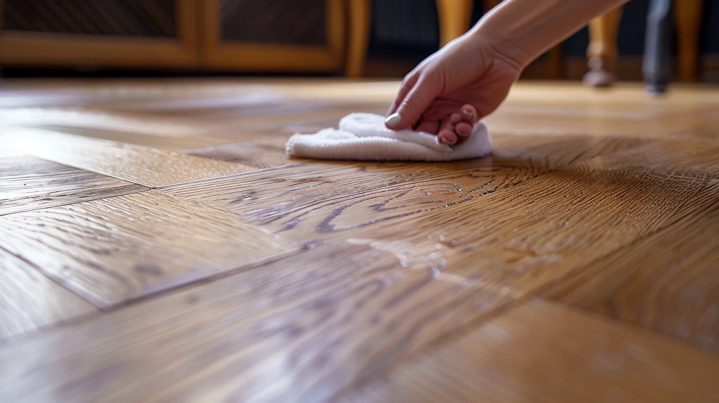 éliminer les rayures parquet